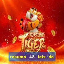 resumo 48 leis do poder pdf